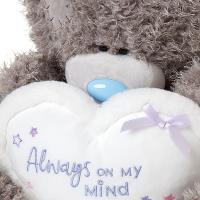 20" Padded Heart Verse Me to You Bear Extra Image 2 Preview